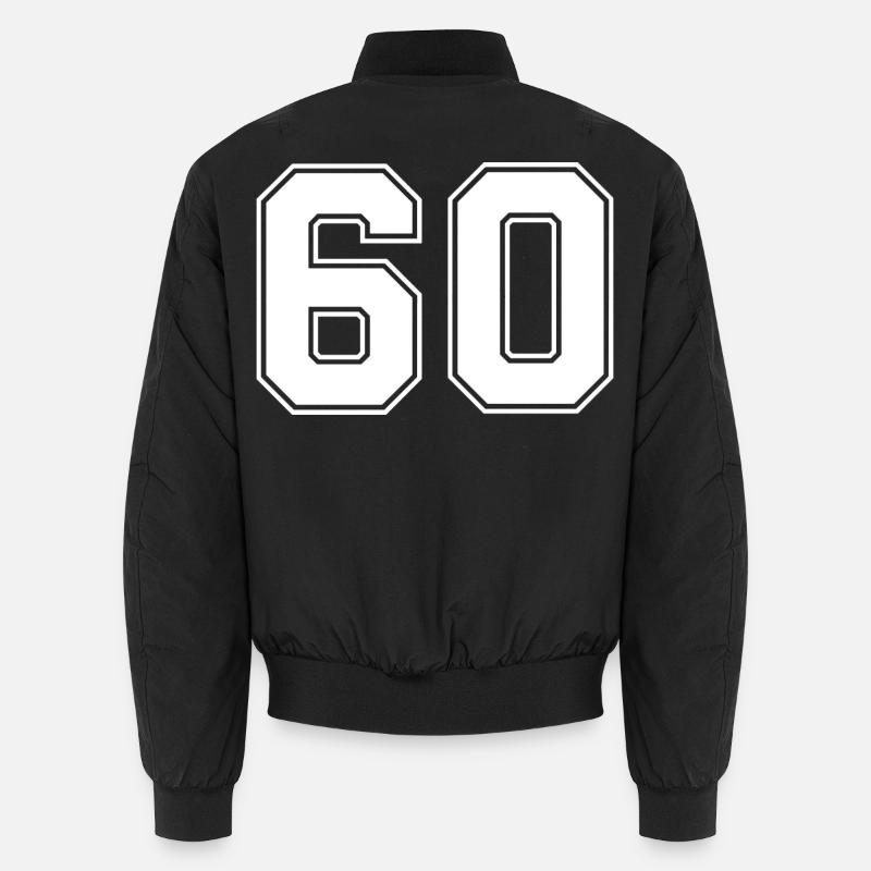 Nummer 60 Unisex Bomberjacke
