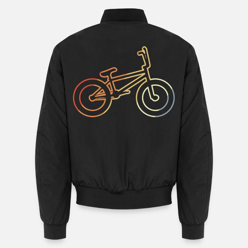 Croquis de roue BMX - Bomber unisexe - noir