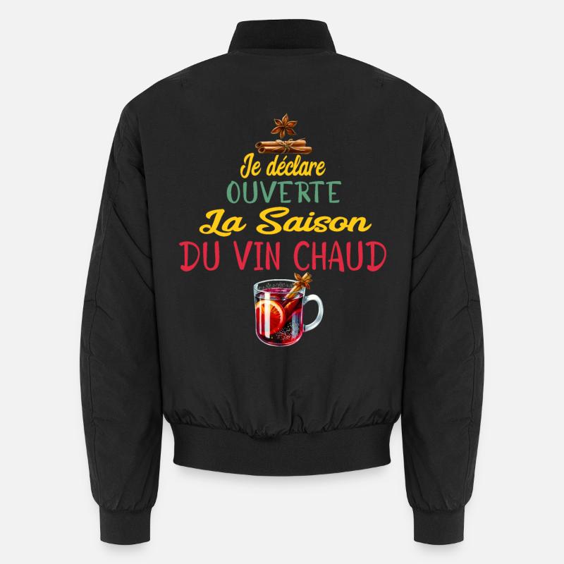 Ouverture Vin Chaud Saison Bomber unisexe