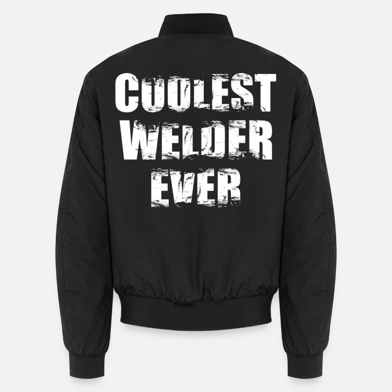Der coolste Schweißer aller Zeiten Unisex Bomberjacke