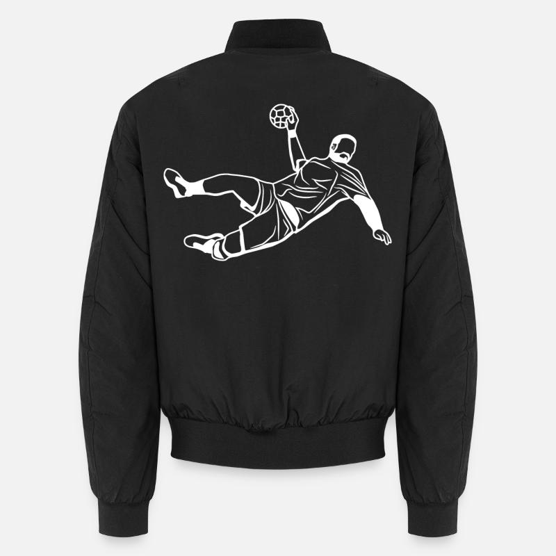 Handball Boy Unisex Bomber Jacket