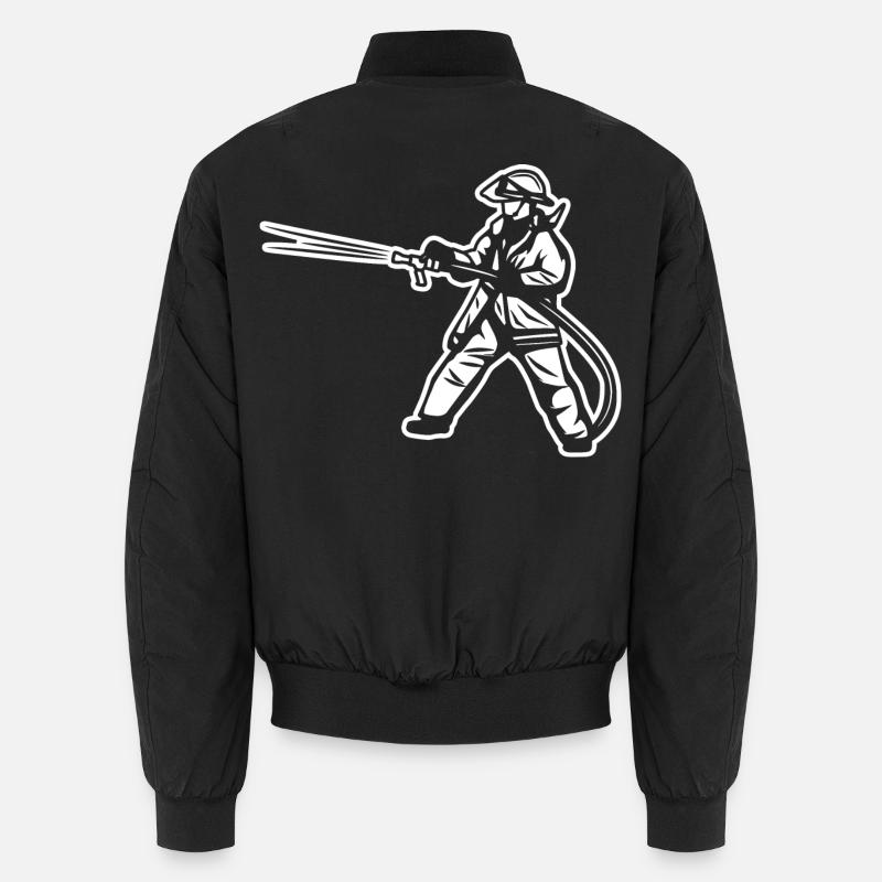 Fireman Unisex Bomber Jacket