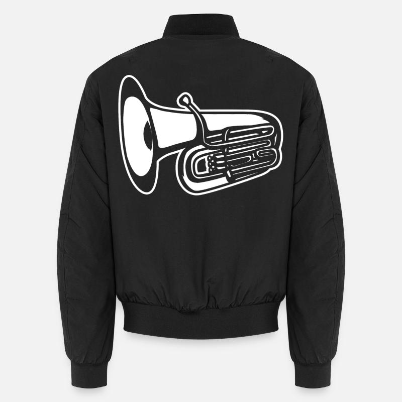 Tuba - Bomber unisexe - noir