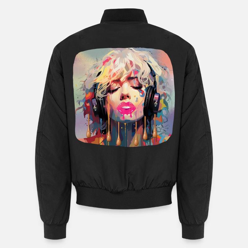 Pop Art & Music Unisex Bomber Jacket