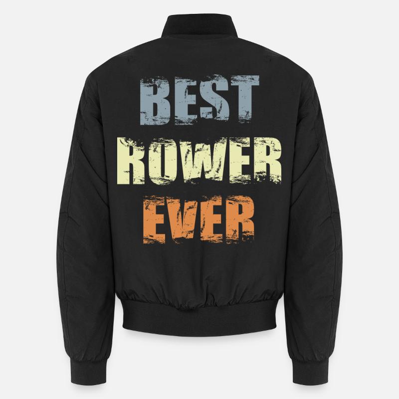 Best Rower Unisex Bomber Jacket