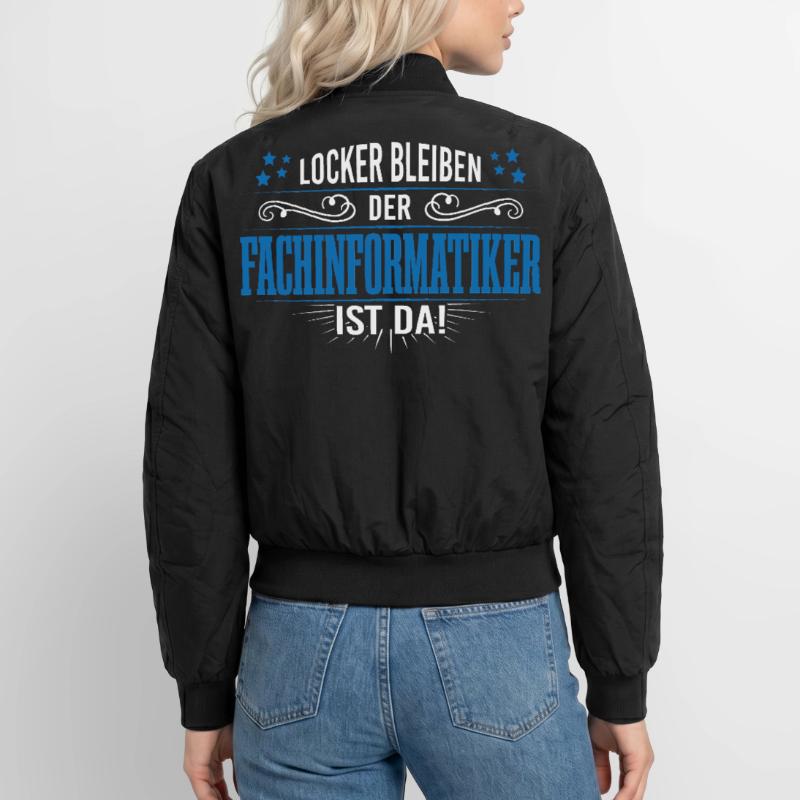 Fachinformatiker programmierer support admin Unisex Bomberjacke