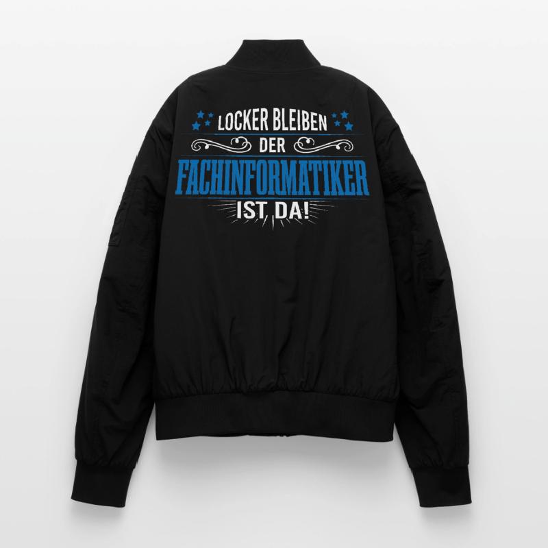 Fachinformatiker programmierer support admin Unisex Bomberjacke
