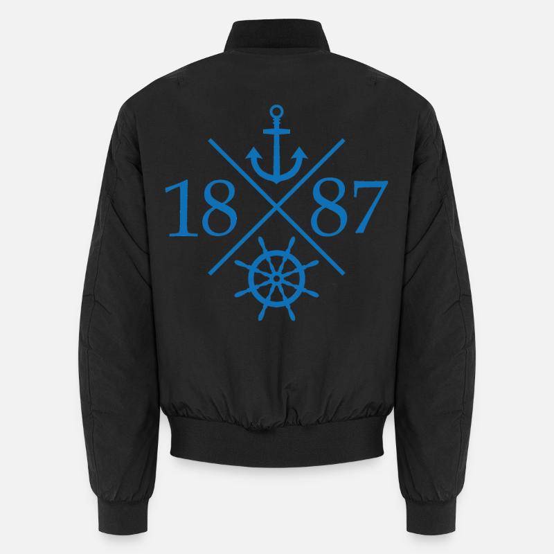 1887 Hamburg Anker Unisex Bomberjacke