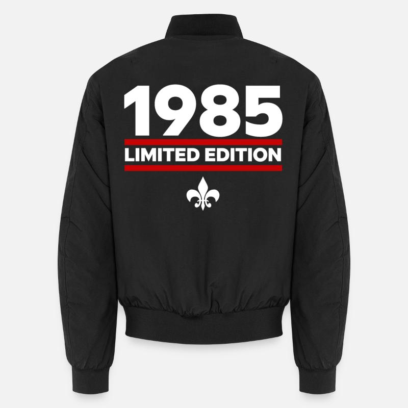 1985 Limited Edition - Unisex Bomberjacke - Schwarz