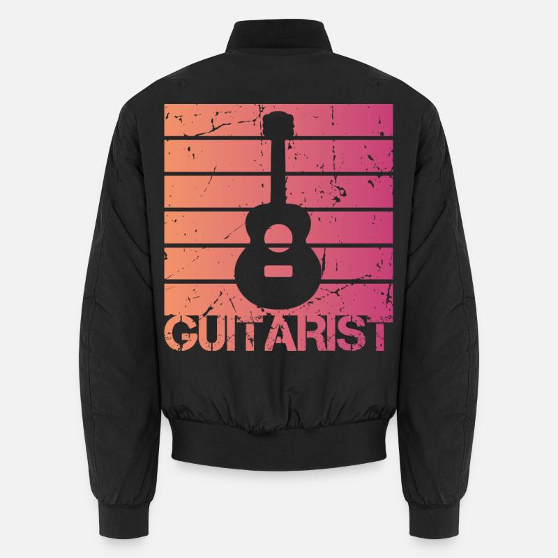 Guitariste Bomber unisexe
