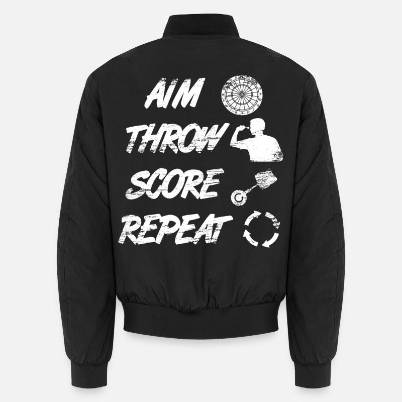 viser, lancer, pointer, répéter Bomber unisexe