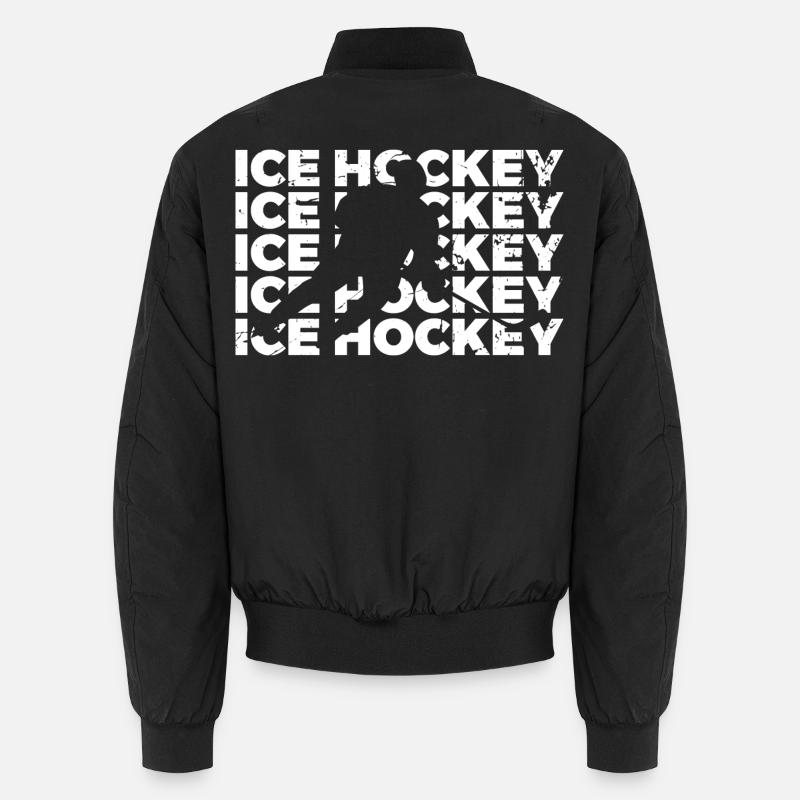 Eishockey Unisex Bomberjacke