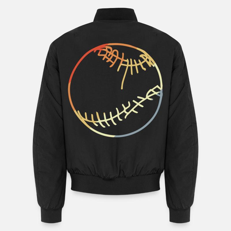 Dessin de balle de baseball Bomber unisexe