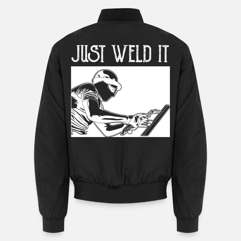 Just Weld It Unisex Bomberjacke