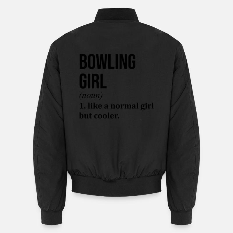 kegeln Unisex Bomberjacke
