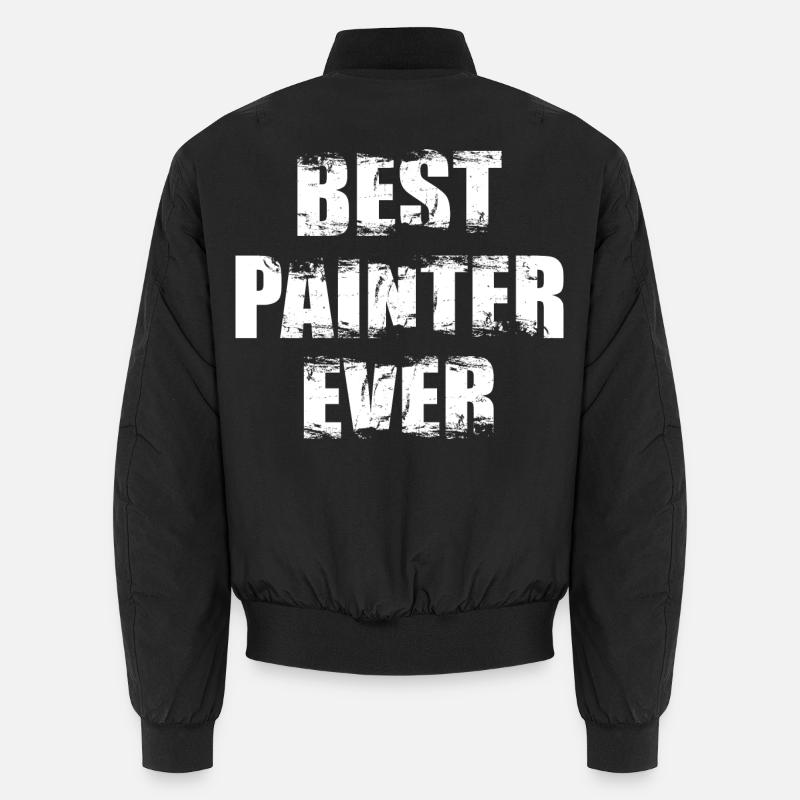 Bester Maler aller Zeiten - Unisex Bomberjacke - Schwarz