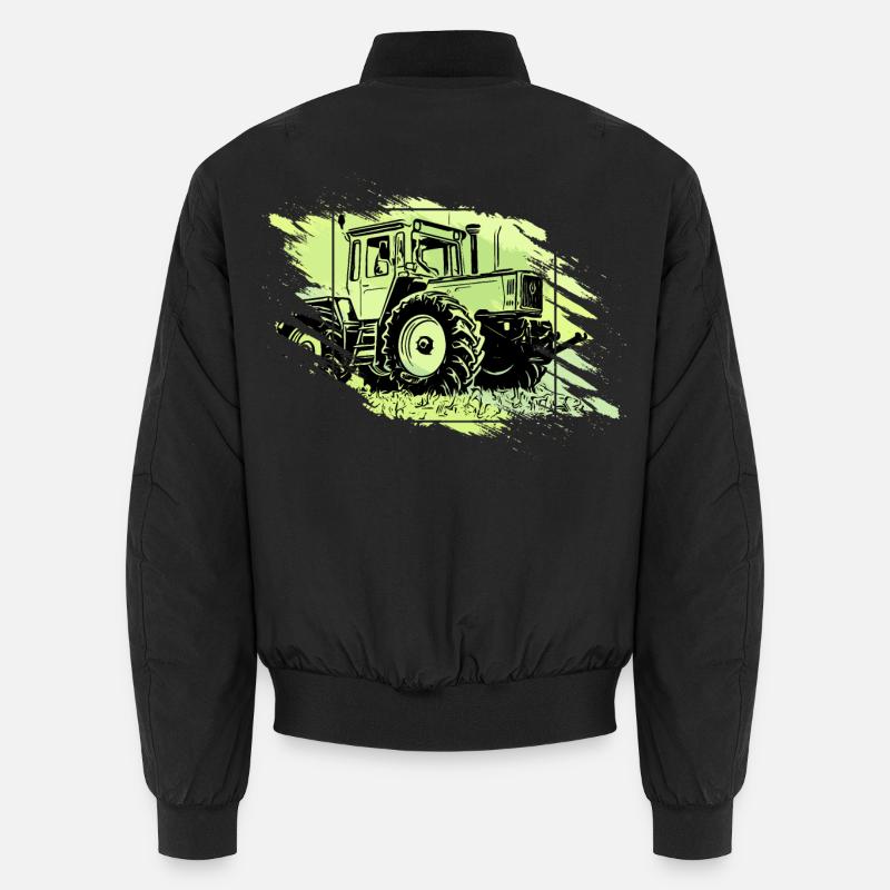 MB Tractor Grunge Retro Unisex Bomber Jacket