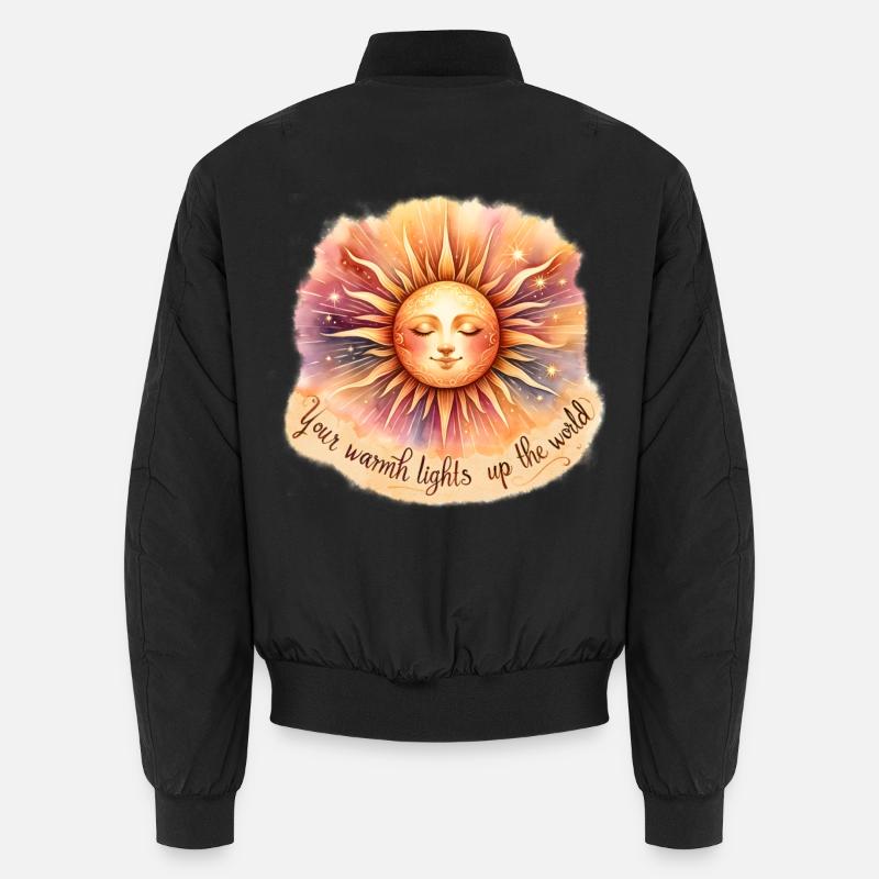 Illumine le monde Bomber unisexe