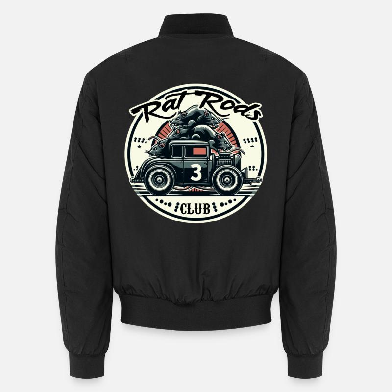 Ratsking Ratlook Shirt – Rustic Custom Style Unisex Bomber Jacket