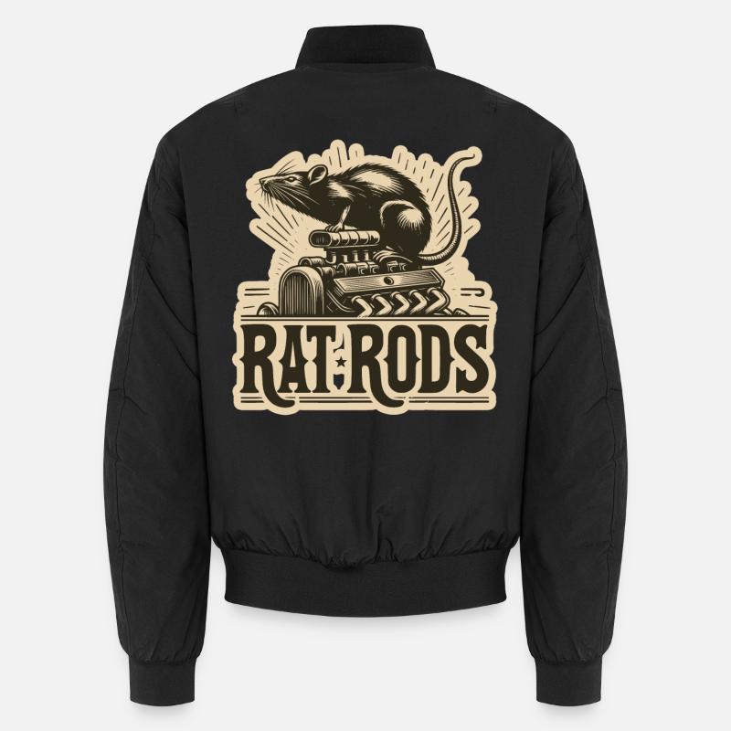 Ratsking Ratlook Shirt – Rustic Custom Style Unisex Bomber Jacket