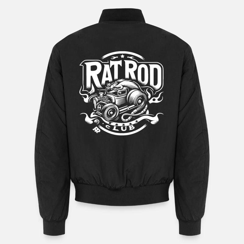 Ratsking Ratlook Shirt – Rustikaler Custom Style Unisex Bomberjacke