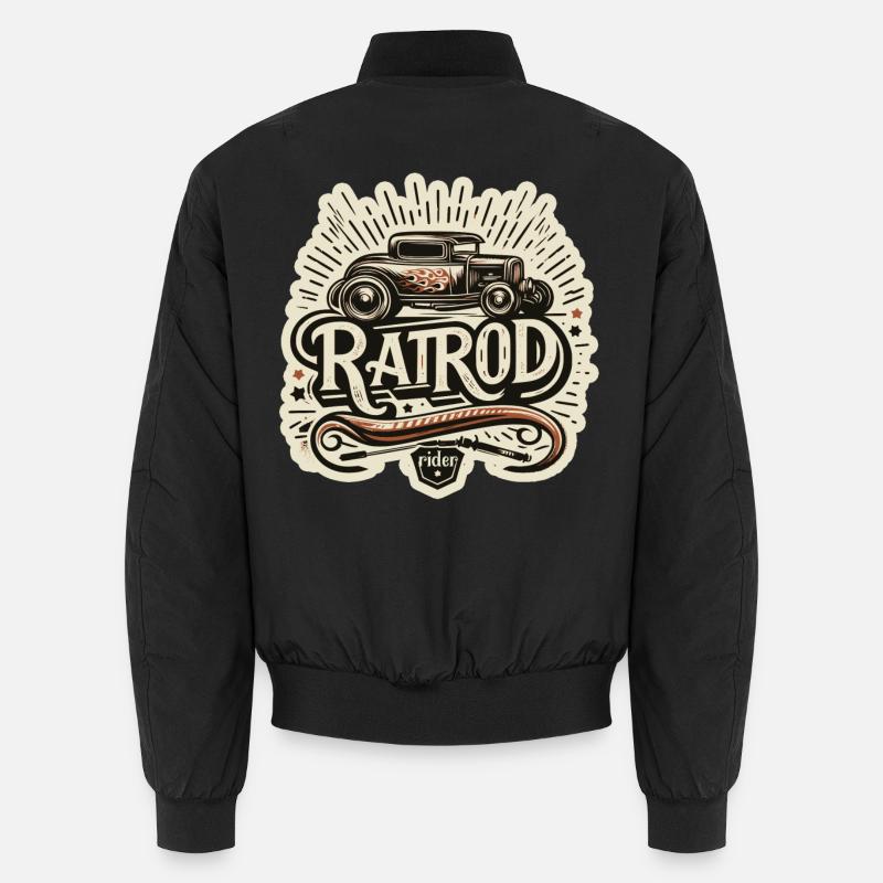 Ratsking Ratlook Shirt – Rustic Custom Style Unisex Bomber Jacket