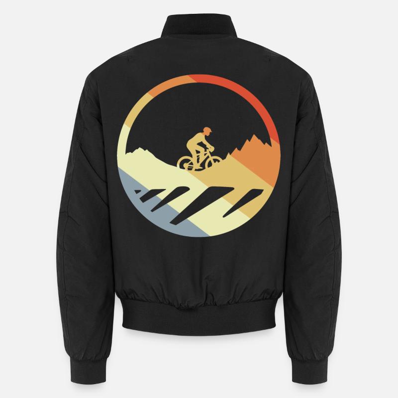 VTT Dessin Vintage Bomber unisexe