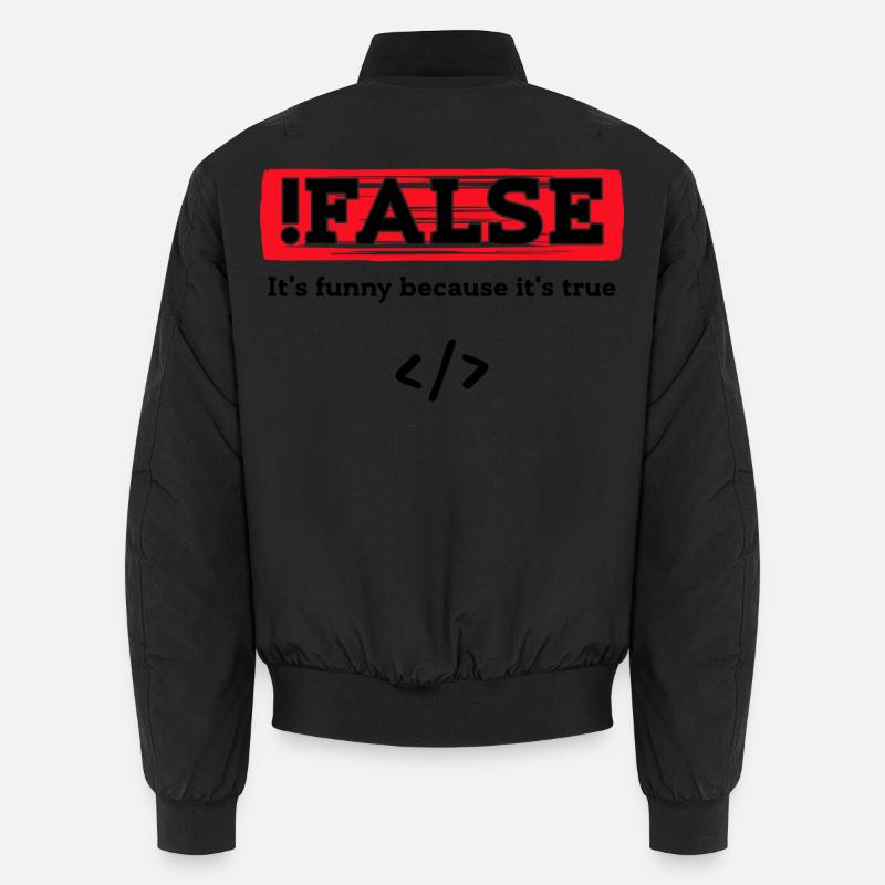 Code Debug Programmierer Developer Lustige Sprüche Unisex Bomberjacke