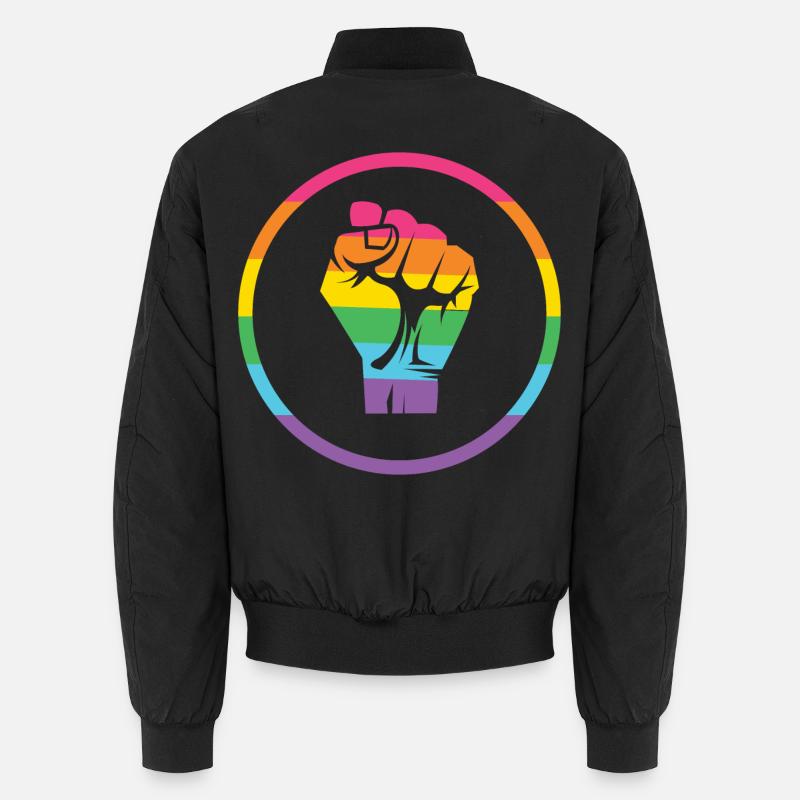 LGBTQ Pride Month - Pride! Unisex Bomber Jacket
