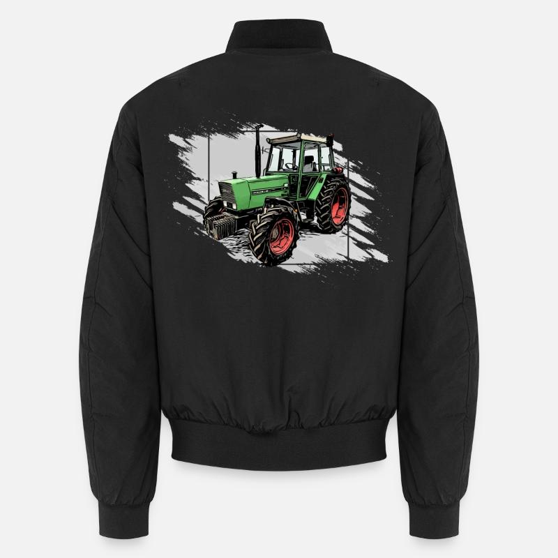 Tractor Farmer Unisex Bomber Jacket