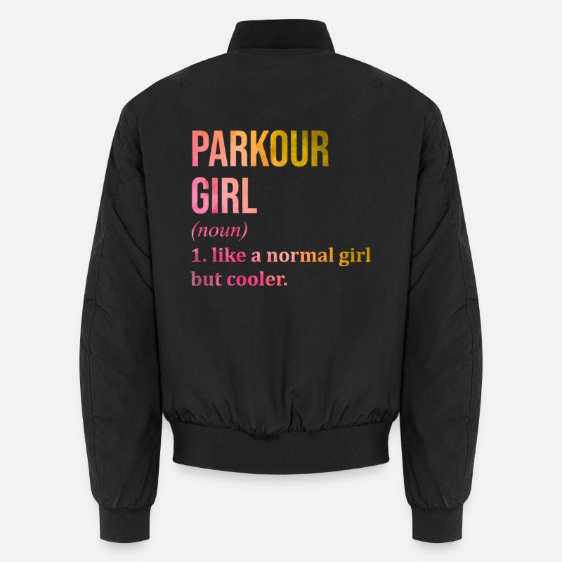 Parkour Unisex Bomber Jacket