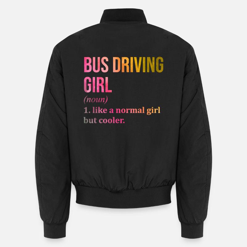 chauffeur de bus Bomber unisexe