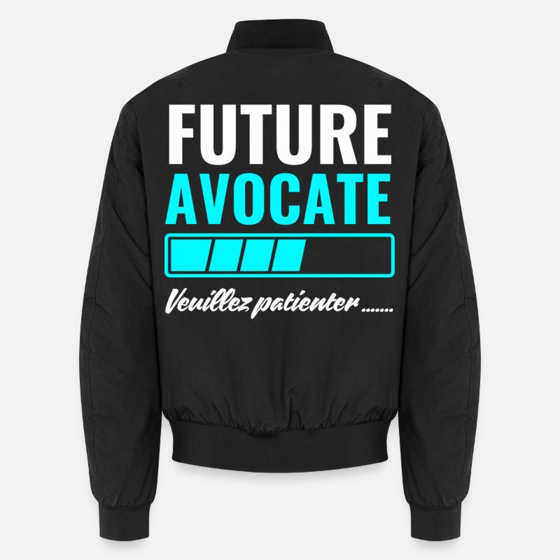 future avocate - Bomber unisexe - noir