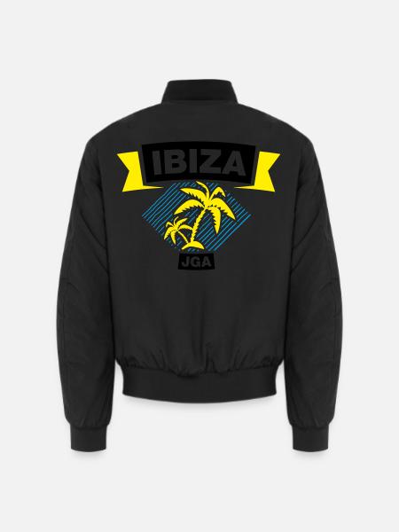 IBIZA Bachelor Party Crew - Unisex Bomber Jacket - black