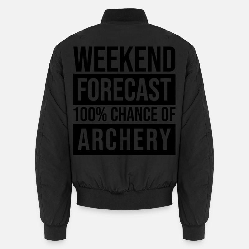 Archer - Unisex Bomber Jacket - black