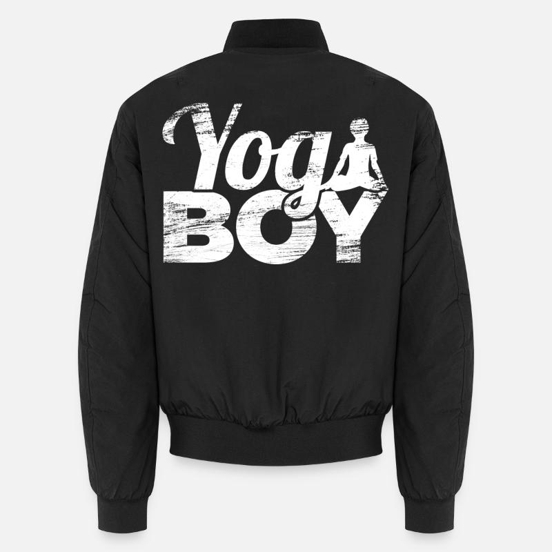 Yoga Boy Unisex Bomber Jacket