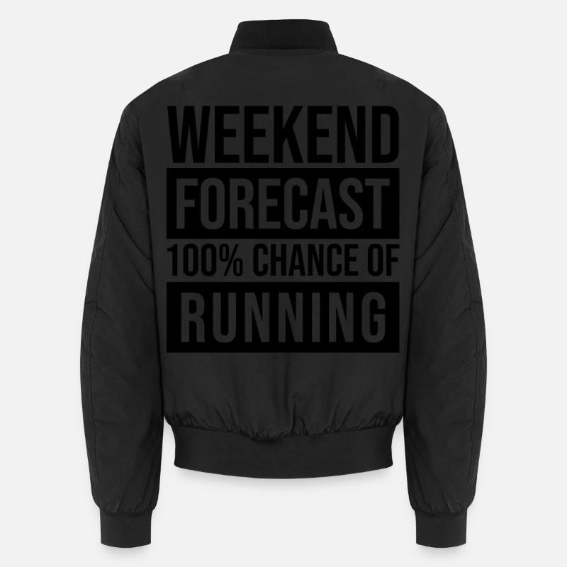 Running Unisex Bomber Jacket