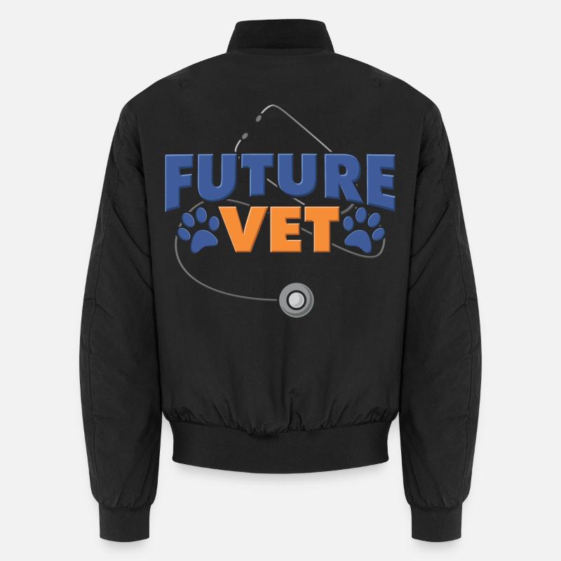 Veterinarian Veterinary Student Unisex Bomber Jacket
