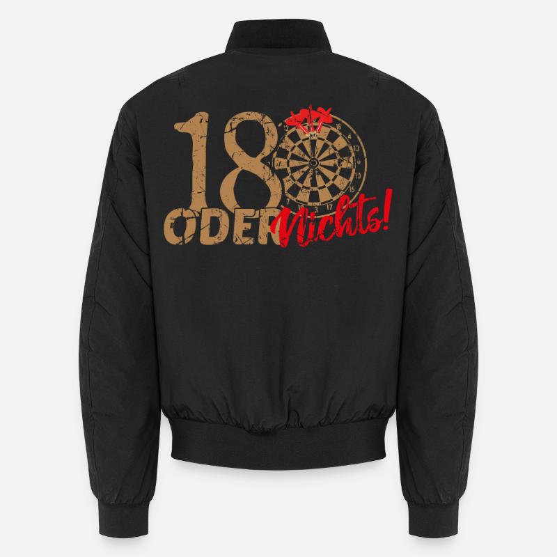 Dart 180 - Unisex Bomberjacke - Schwarz