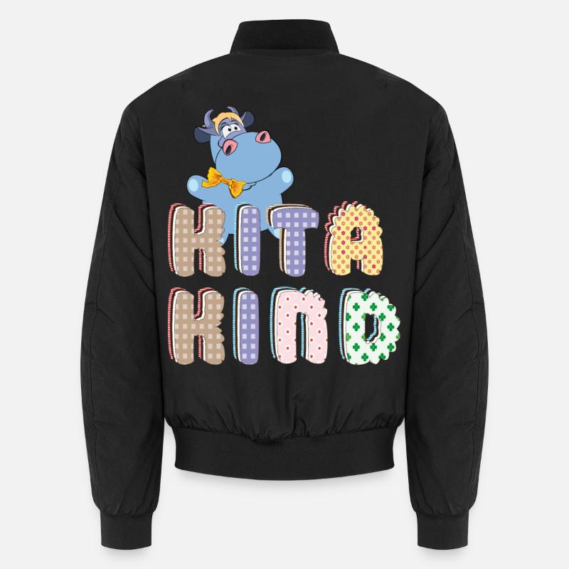 Kita Kind - Bomber unisexe - noir