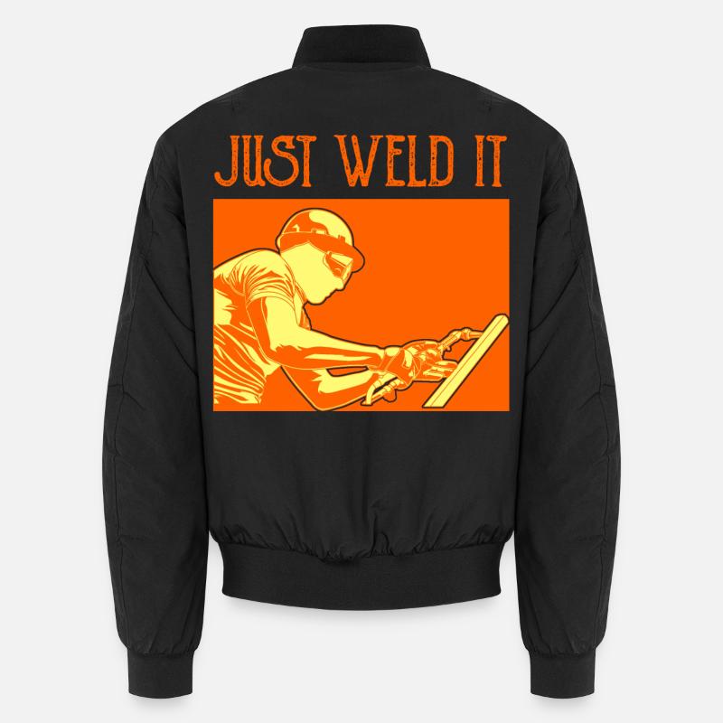 Welder Joke Unisex Bomber Jacket