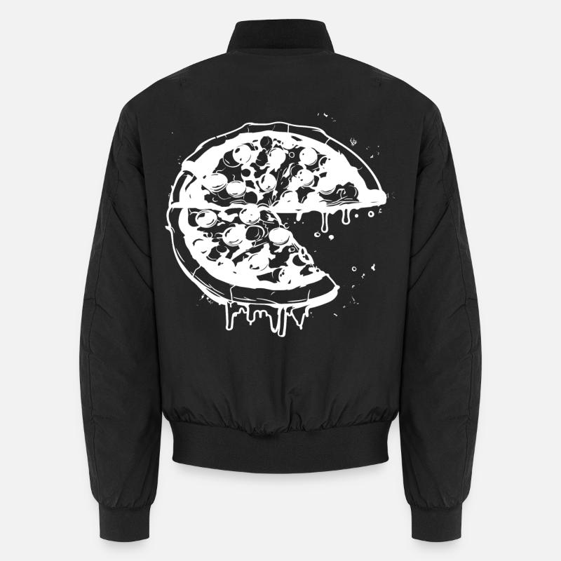 Pizza Drawing Unisex Bomber Jacket