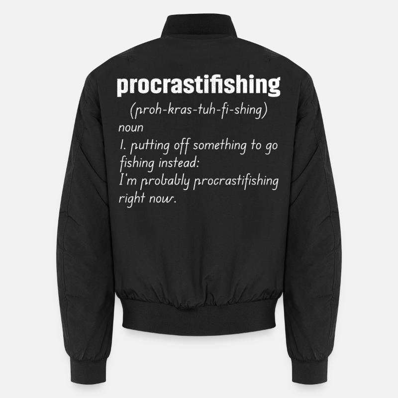 Définition de la procrastifishing Bomber unisexe