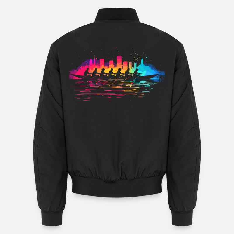 Équipe d’aviron Splotch Bomber unisexe