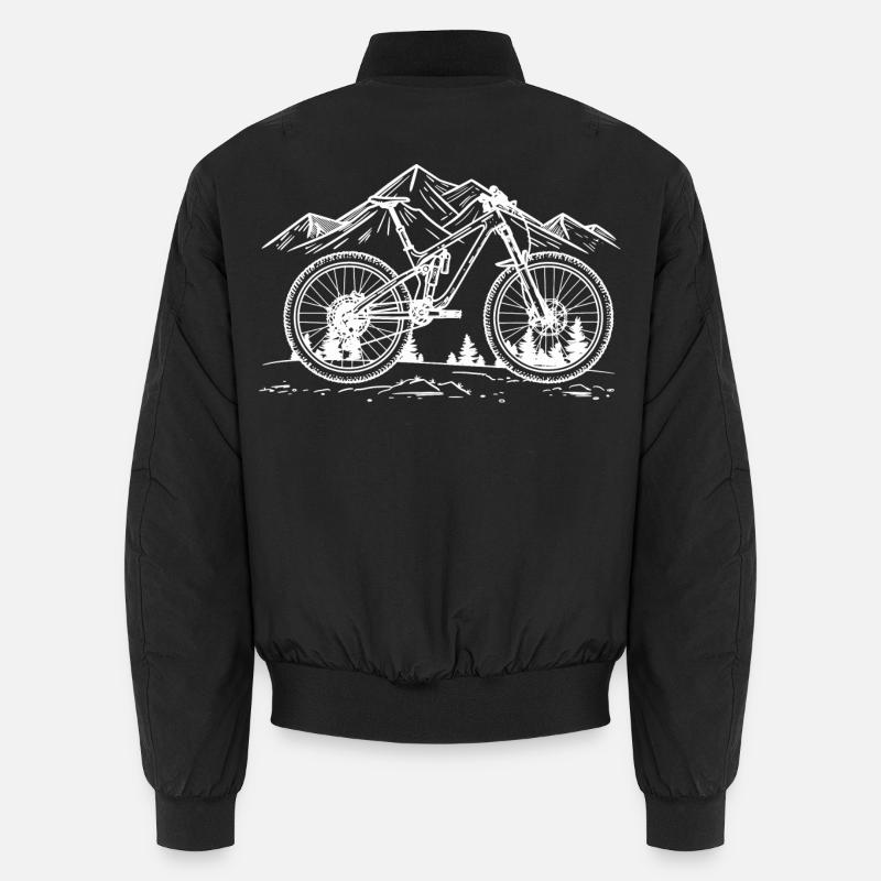 Dessin VTT Bomber unisexe