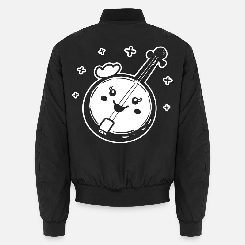 Style de dessin animé banjo Bomber unisexe