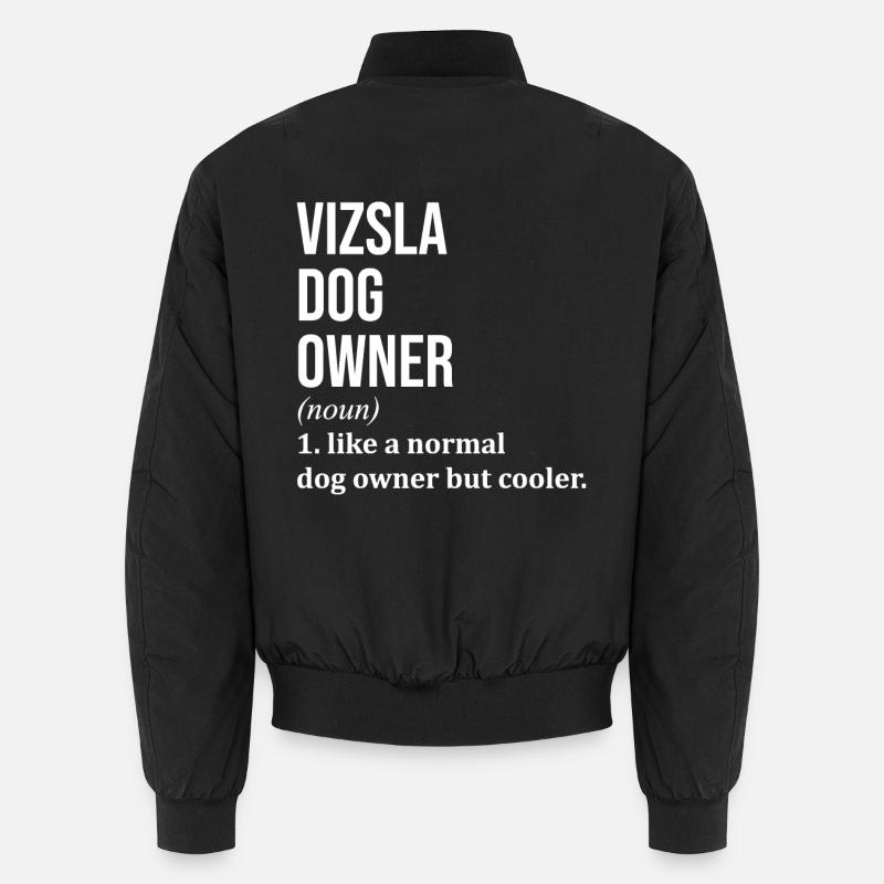 Vizsla - Bomber unisexe - noir