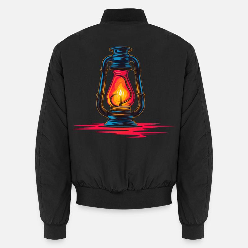 Lanterne Steamwave - Bomber unisexe - noir