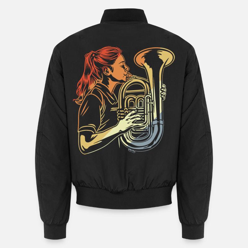 Joueurs de tuba Bomber unisexe