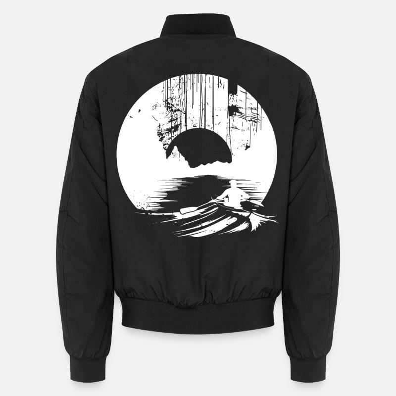 Rowing Drawing Unisex Bomber Jacket